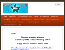Tablet Screenshot of davalamo5.org
